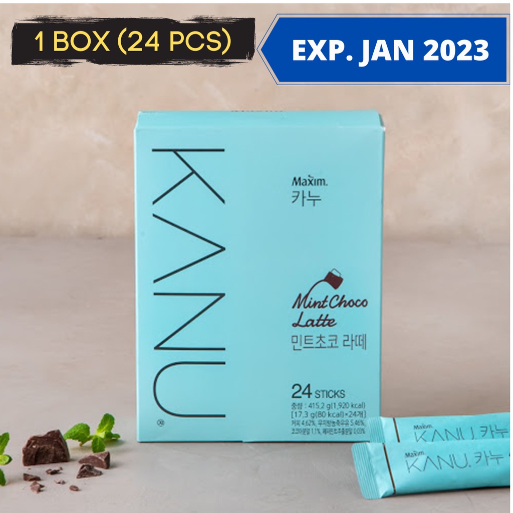 

Maxim Kanu Coffee Mint Choco Latte isi 24 sticks (1 Box)