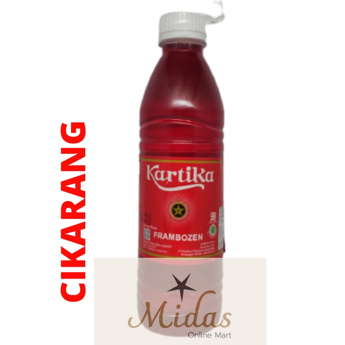 

Sirup Kartika Frambozen 400 ml