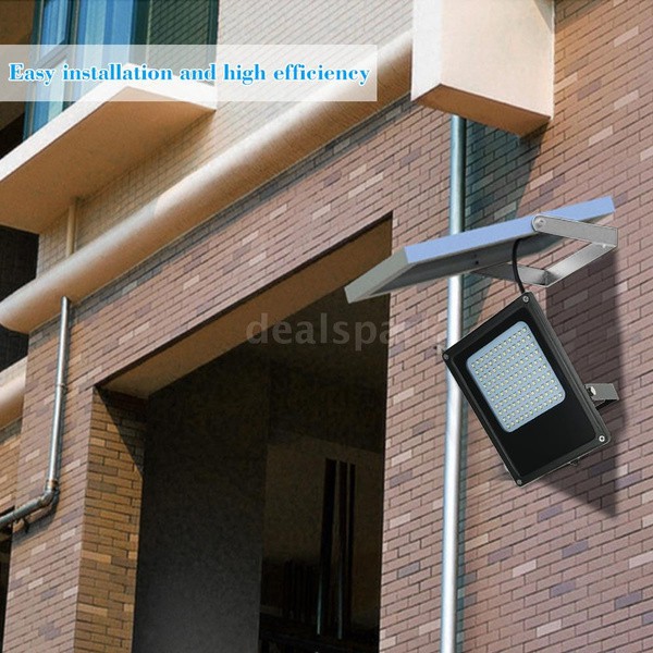 Lampu Jalan Solar Panel 120 LED Solar Lights IP65 Waterproof Outdoor