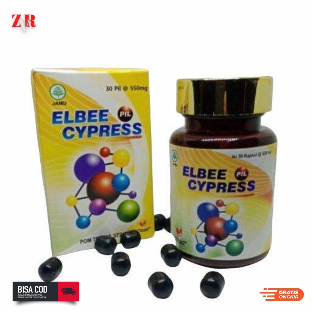ELBEE CYPRESS Original 100% Herbal Sendi &amp; Syaraf 1 Botol 30 PIL