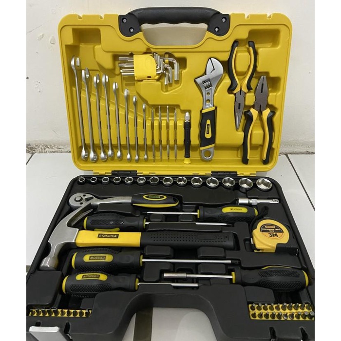 Mechanical Toolset Krisbow 78Pcs / Toolset Mekanik 78 Pcs Krisbow