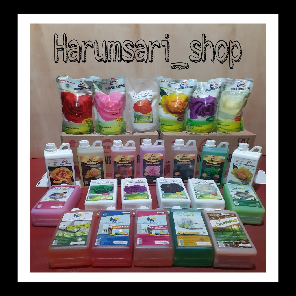 Mawar Super Laundry Botol 1 Liter/BRM/MSL