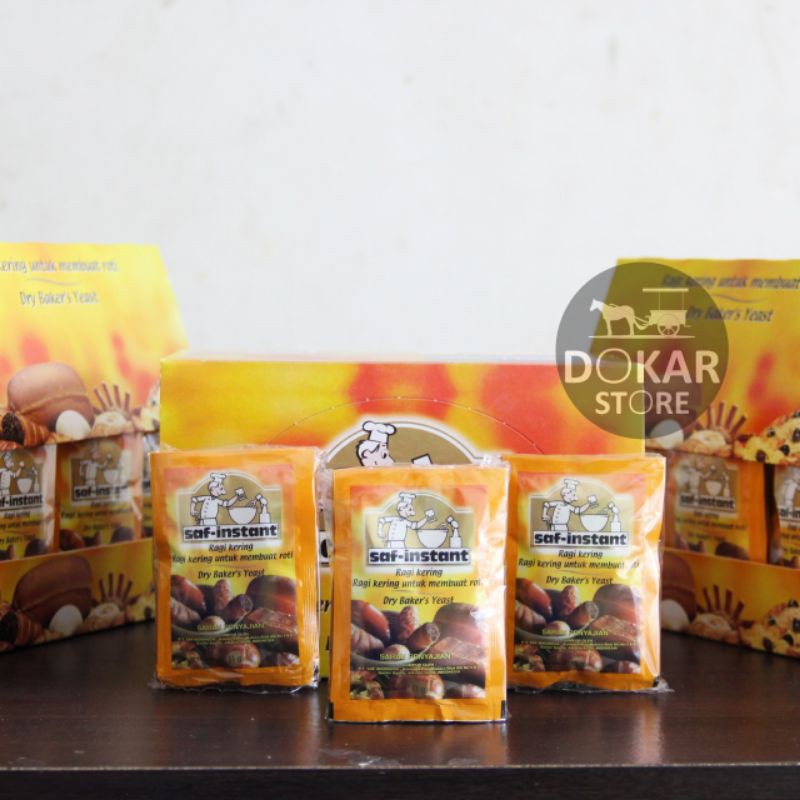 

[4 x 11GR] 1 PACK SAF INSTANT RAGI , FERMIPAN , DRY YEAST ,RAGI KERING