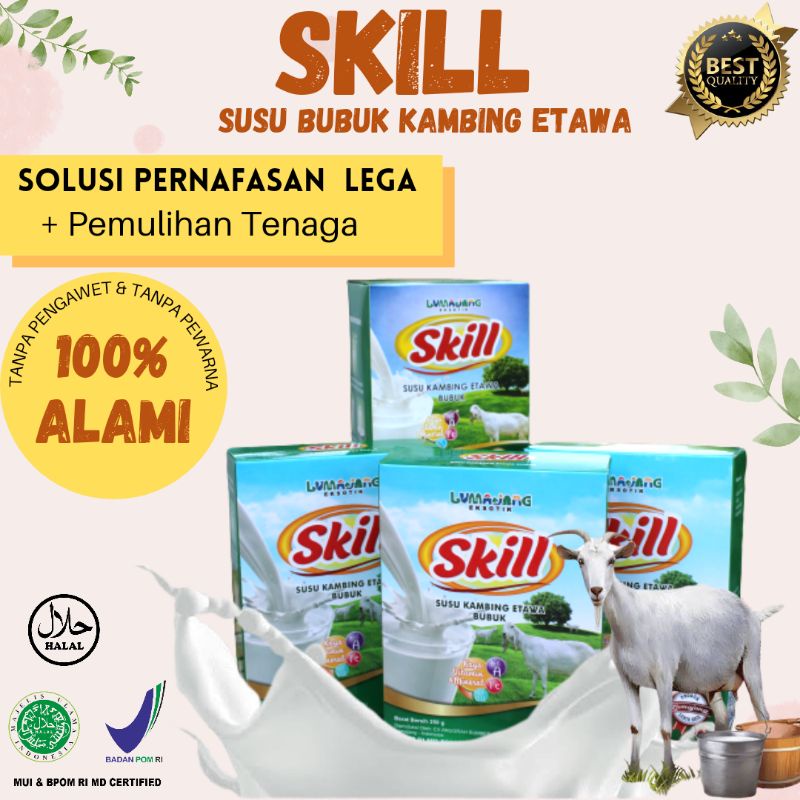 

Susu Etawa Bubuk 250gr Rendah Lemak dan Tinggi kalsium