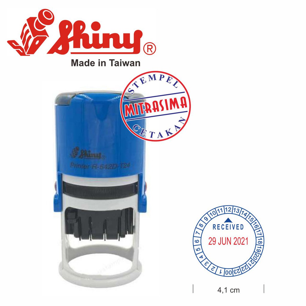 

Stempel Received dengan Tanggal dan Jam