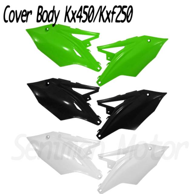 Cover Body KX450 KXF250 Sayap Belakang KX 450 KXF 250 Tepong KX Bodypart Trail