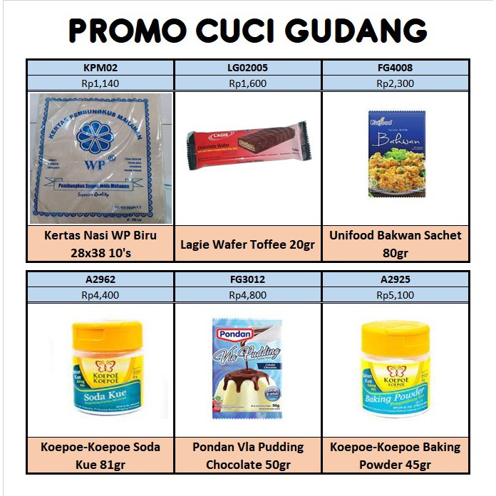 

[PART 1] PROMO CUCI GUDANG!! PONDAN, KOEPOE KOPOE, DLL [ECHT & LICHT]