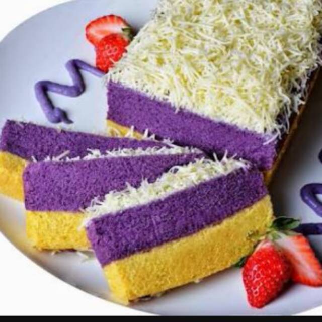Kue lapis talas asli bogor