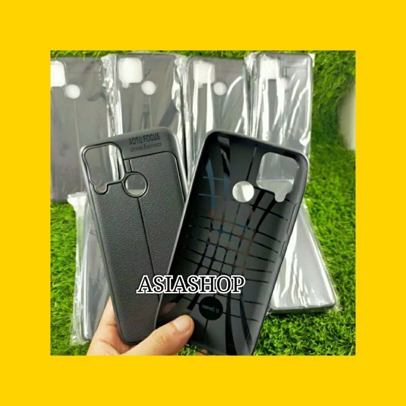 Auto Focus OPPO A53 Leather Soft Case Kulit Jeruk