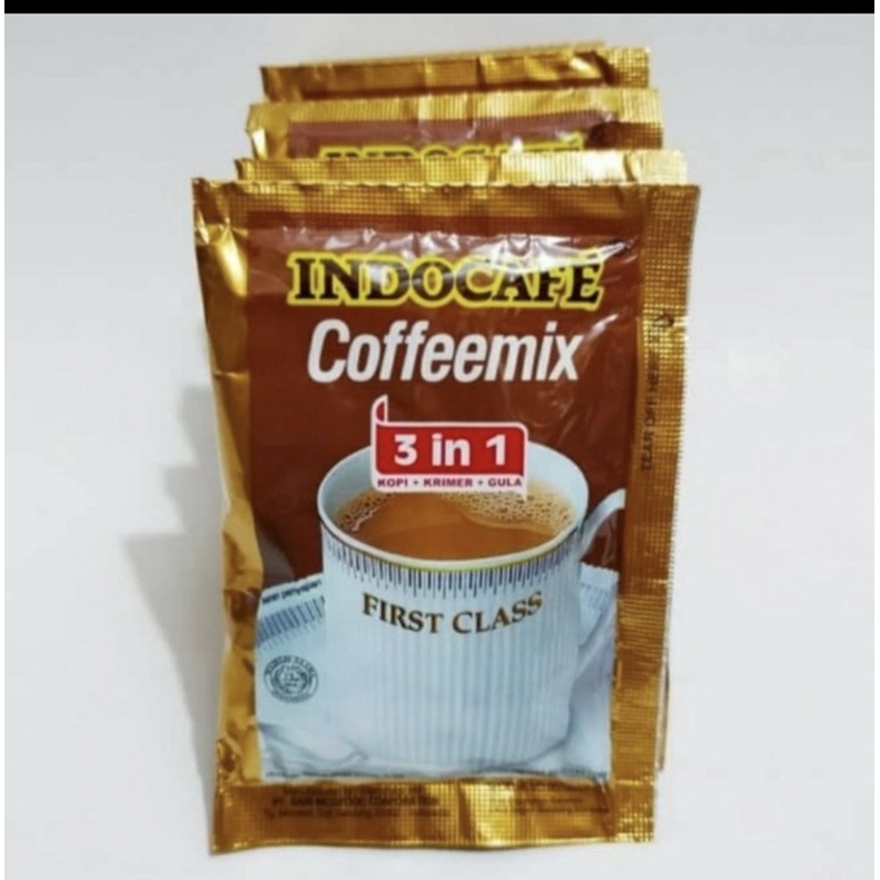 

Kopi Indocafe Coffeemix 3 in 1 renceng renteng isi 10 pcs x 20 gr