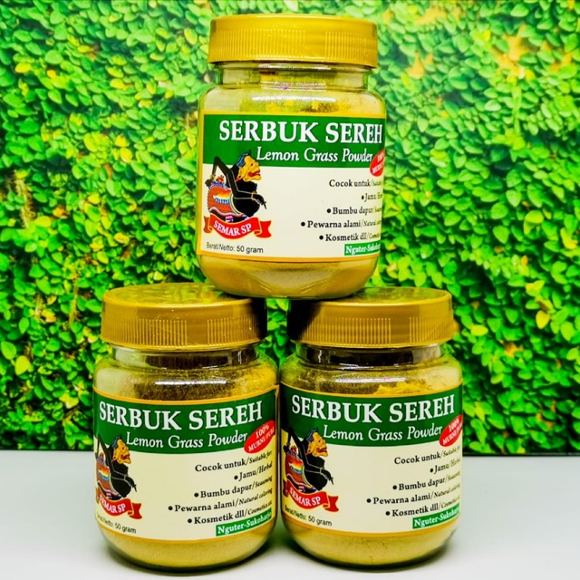 

Serbuk Sereh (Lemon Grass Powder)