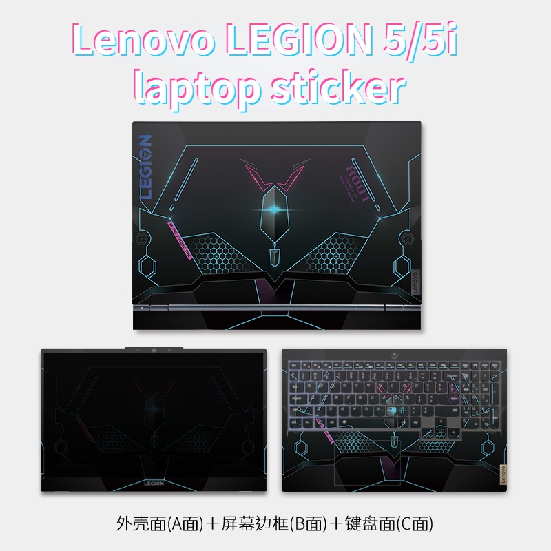 Stiker Pelindung Laptop Motif Kartun Untuk Lenovo LEGION 5 / 5i R7000P 2022 Y9000P / R9000X