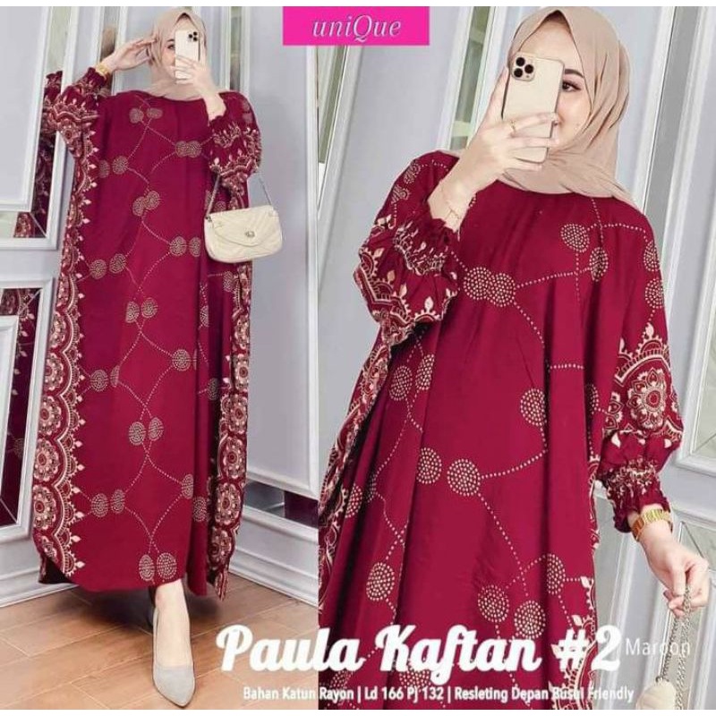 Paula Kaftan - Riyana Kaftan - Gamis Kaftan