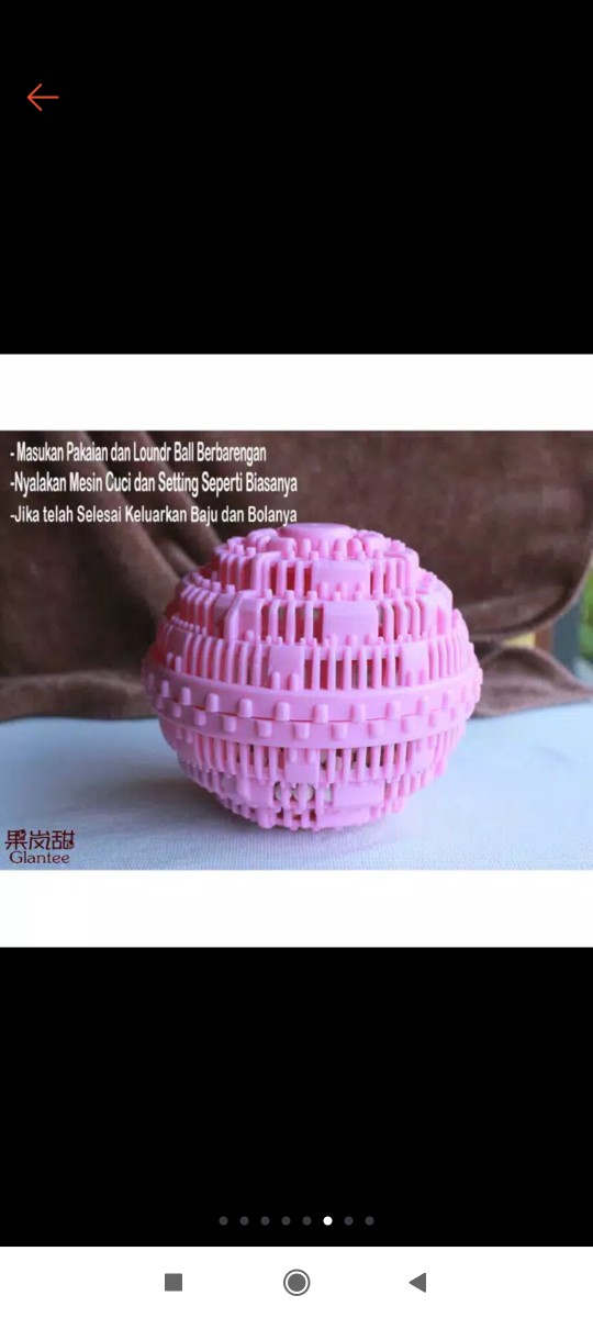 Clean Washing Ball Bola Pembersih Cucian Baju Laundry Bersih Unik Murah Mesin Cuci