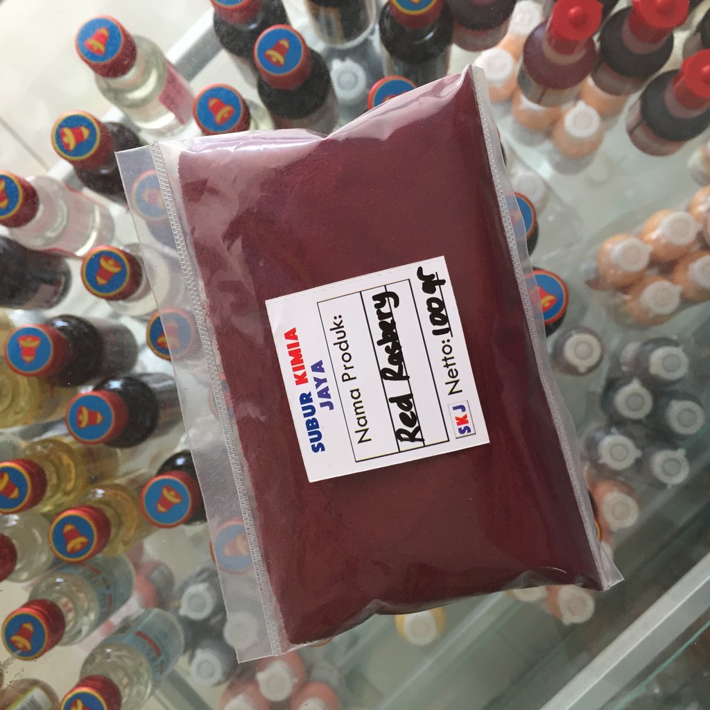 

Pewarna Makanan Bubuk Red Rasberry Merah (100gram)