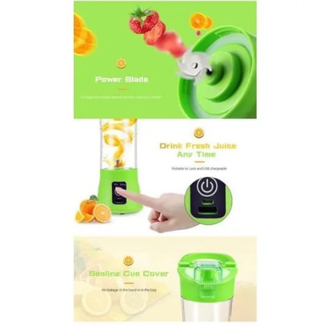 Blender portable mini USB rechargeable alat pembuat jus juicer shake n take juser buah elektrik rechargeable