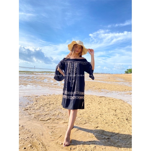 dress pantai bali dress bordir bali dress pantai termurah dress grosir 214