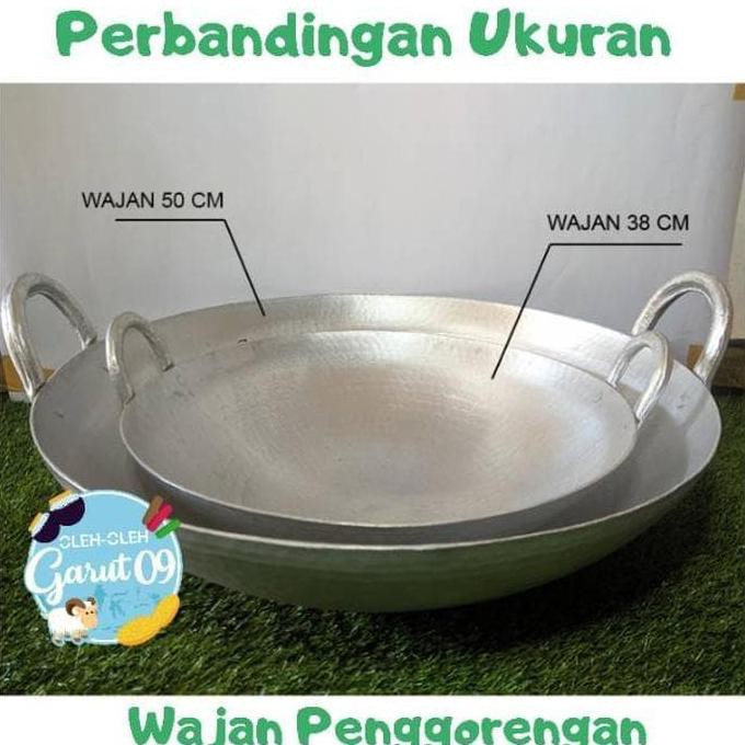 Sale Wajan Super Jumbo 50 Cm Alat Masak Alumunium Garut Nasi Goreng