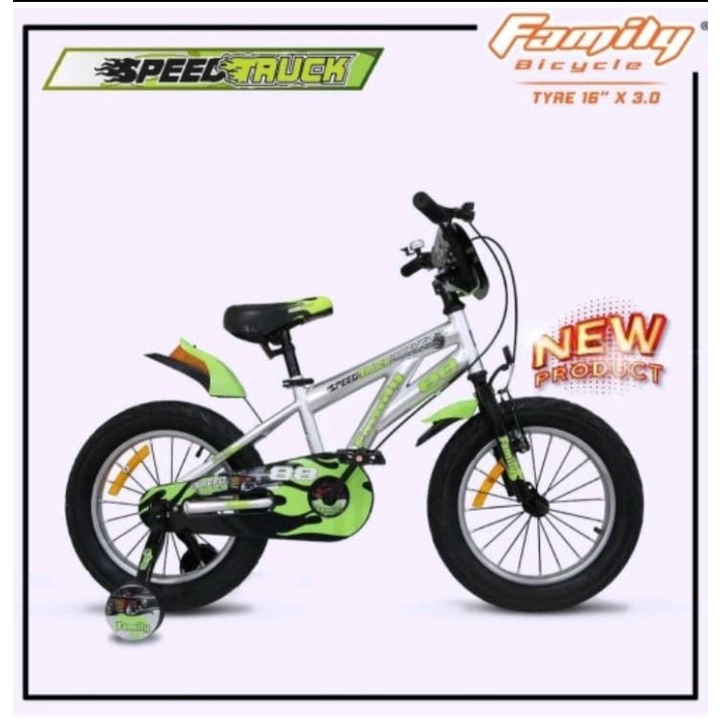 Sepeda Anak Laki BMX FAMILY SPEEDTRUCK Ukuran 16 Inch SPEED TRUCK