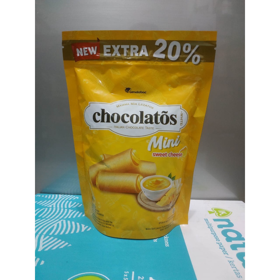 Chocolatos Mini Sweet Cheese Wafer 65+13gr