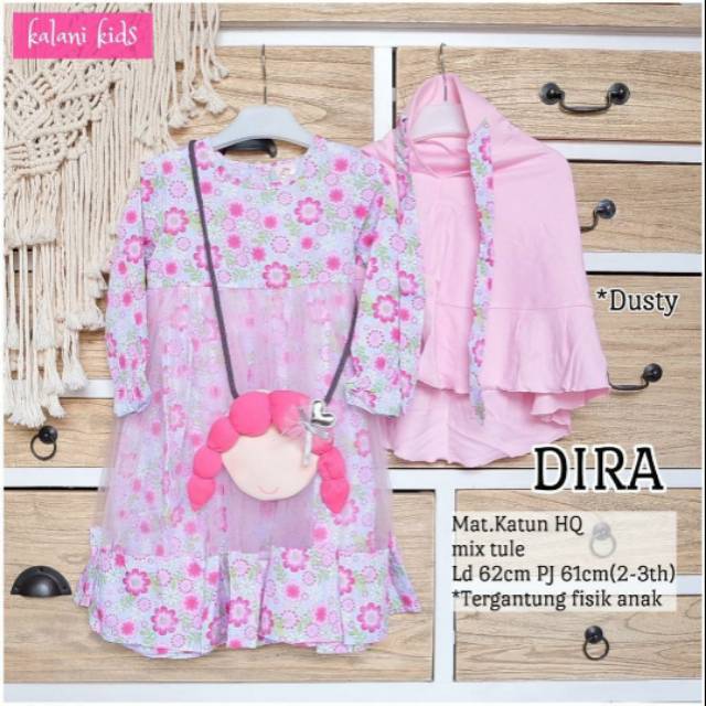 Gamis Dira kids by Kalani