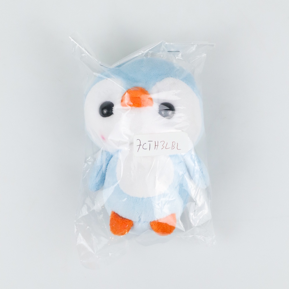 Penguin Toy Key Chain Gantungan Kunci Boneka Plush - CH01 - Blue