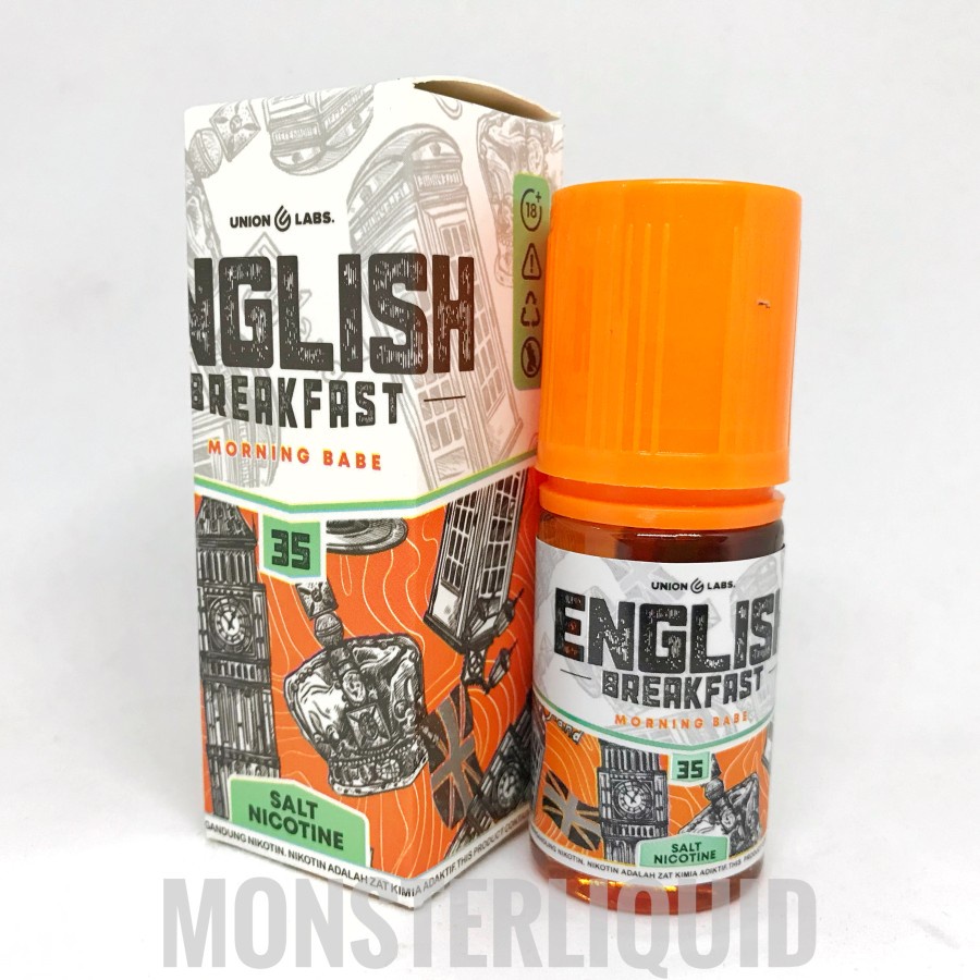 SALT ENGLISH BREAKFAST V3 MORNING BABE 35MG 30ML