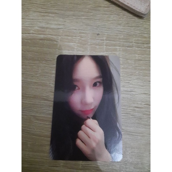photocard official album taeyeon - MY VOICE