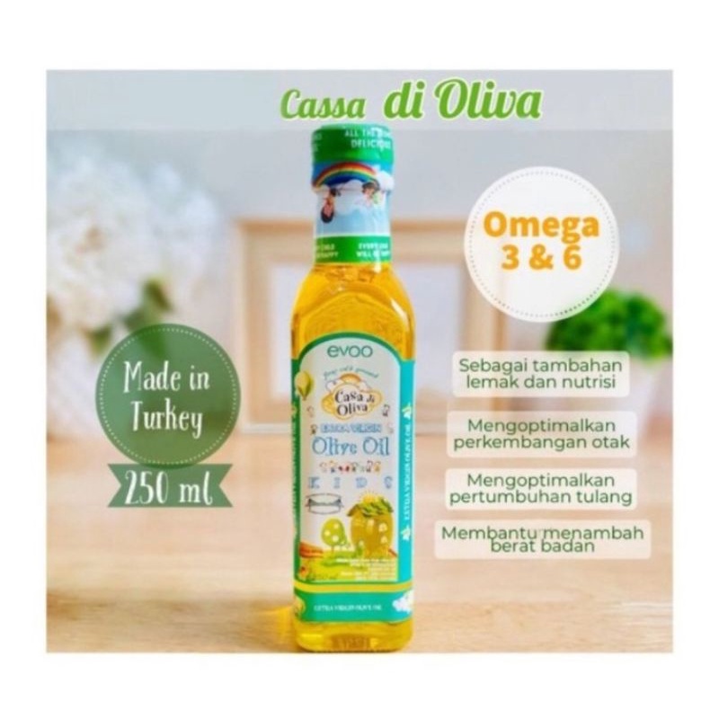 

Casa di Oliva Extra Virgin Olive Oil for Kids + BUBBLE
