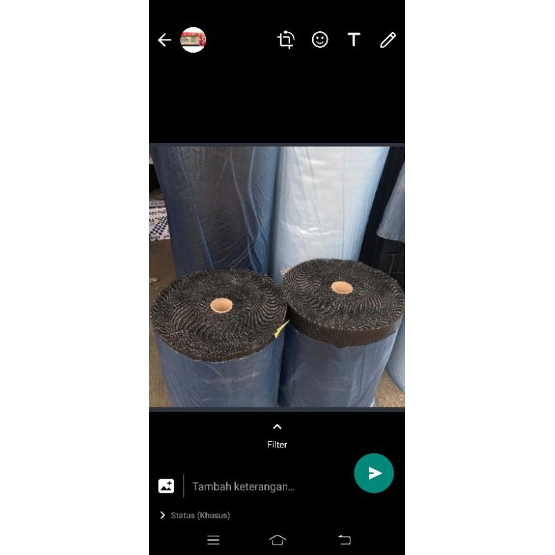 

Bublewarp tambahan packing