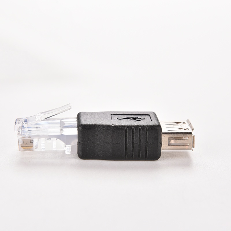 &lt; E2id &amp; &gt; Adapter Socket Ethernet LAN RJ45 Male Ke USB AF A