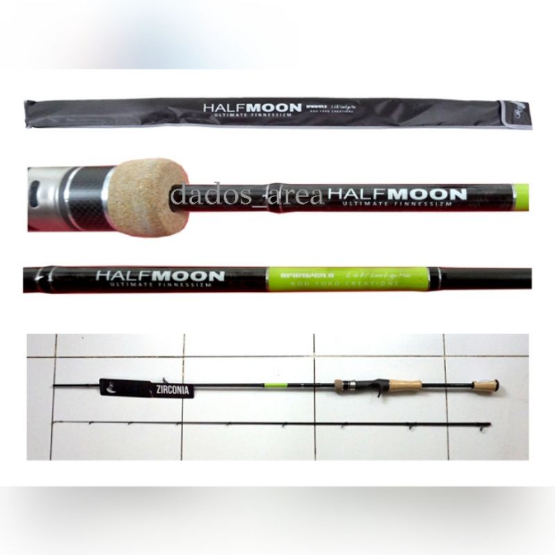 Joran Rodford HALFMOON ULTRALIGHT Spinning & Baitcasting Zicronia Guide