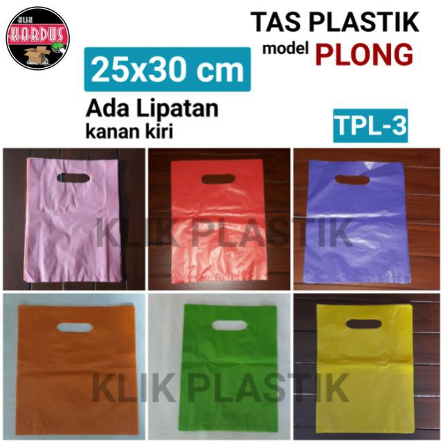 TAS PLASTIK POND OVAL 25X30CM/KANTONG PLASTIK/TAS MALL SHOPPING BAG