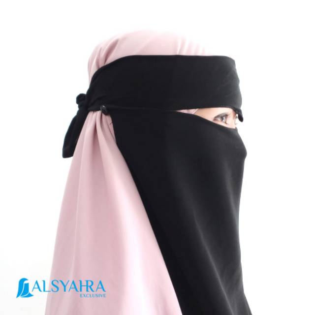 NIQAB All In One Hijrah Size L 12 Style By Alsyahra Exclusive