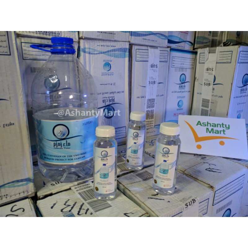 

Air Zamzam Barcode Dijamin Asli 5 liter #siapantar