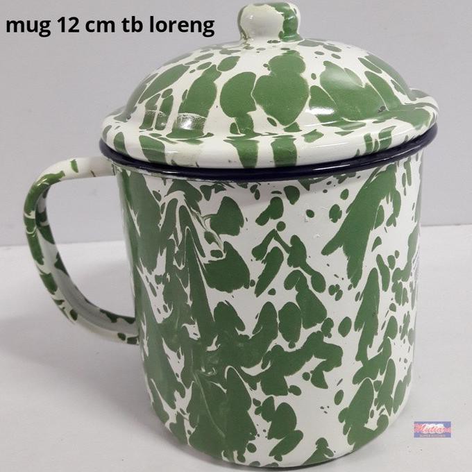 Mug Gelas Cangkir Jadul Motif Loreng Jokowi 12 Cm