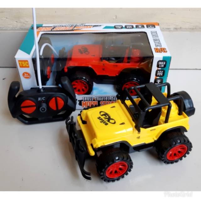 Rc mobil jeep - Rc jeep remote control - Mainan anak