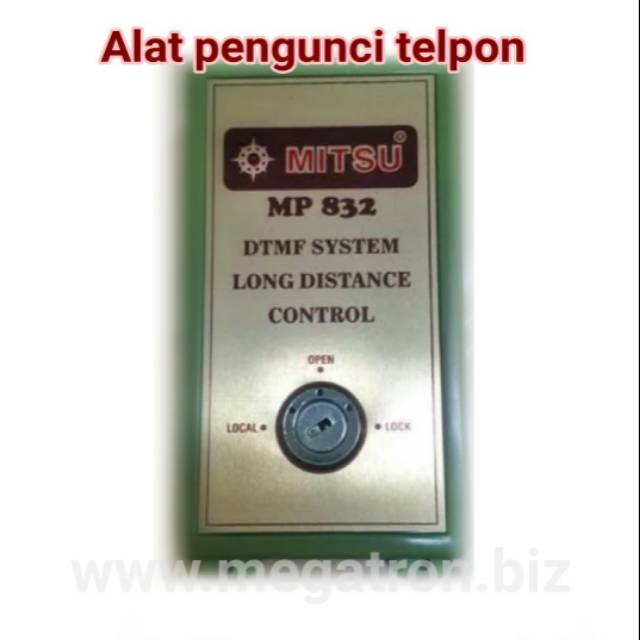 Alat pengunci Telpon - Mengunci telpon interlokal atau ke nomor handphone - atau kunci total