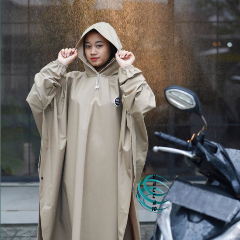 RAINCOAT,JAS HUJAN PRIA WANITA PONCO LENGAN/KELELAWAR BY KALOKA BAHAN TEBAL