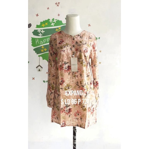 Blus Kemeja Tunik Wanita Remaja Dewasa Expand