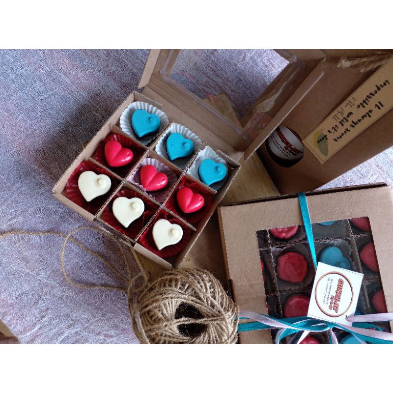 

Cokelat hampers/kado isi 9