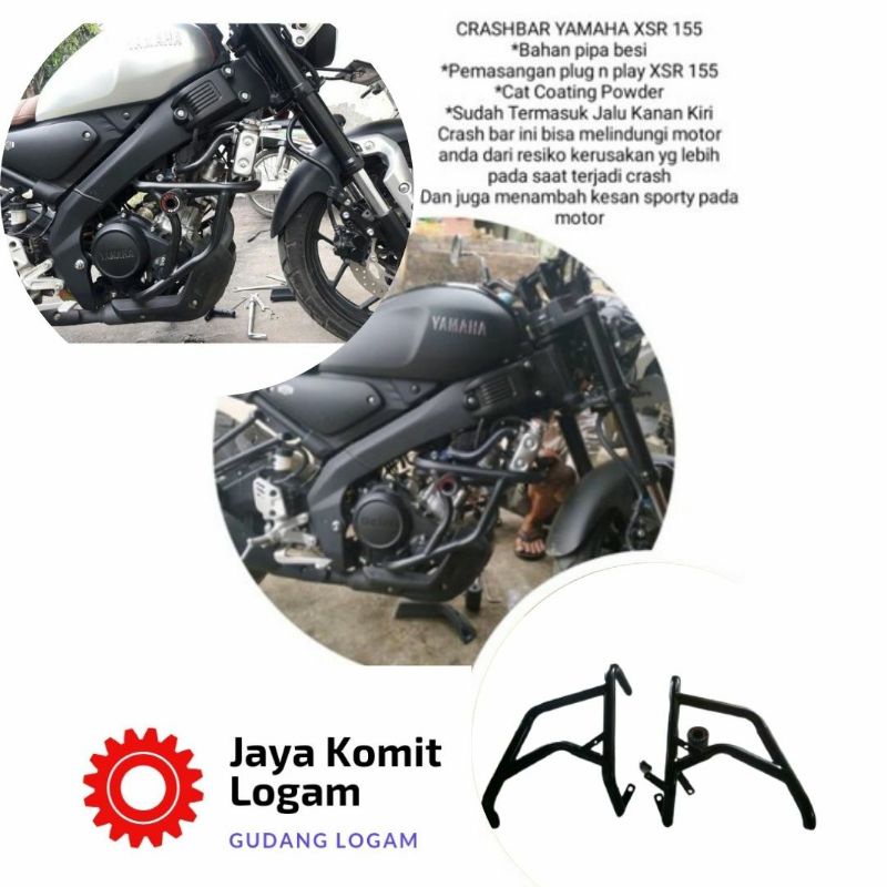 Crash Bar XSR 155 Crash Bar Agna XSR PNP anti gores Fullset