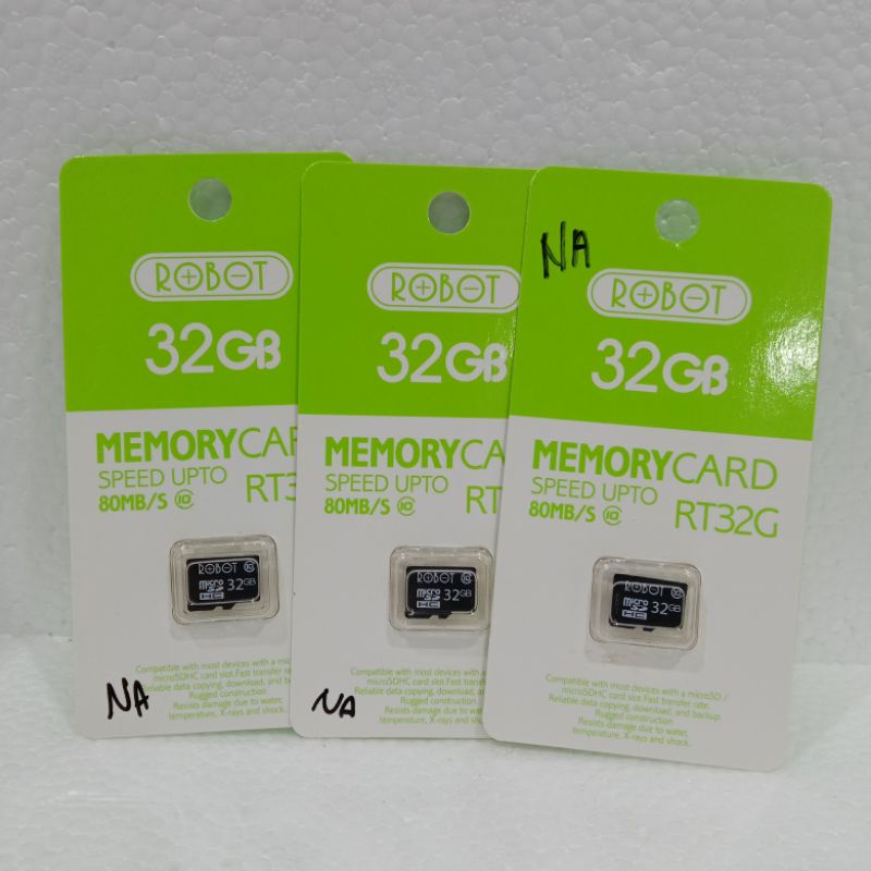 MEMORI ROBOT RT32G 32GB CLASS 10  80mb/s