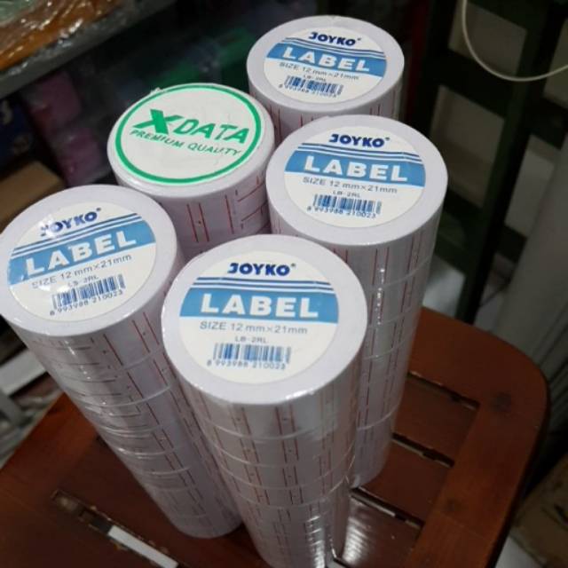 

Label Harga 1 Baris Joyko 12x21mm / Stiker label