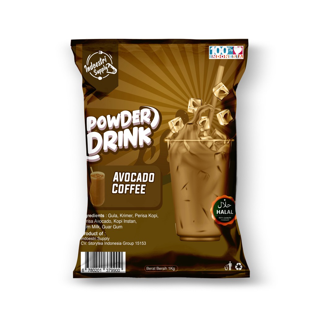 

Bubuk Minuman Powder Drink Rasa Avocado Coffee 1 kg Mix Gula