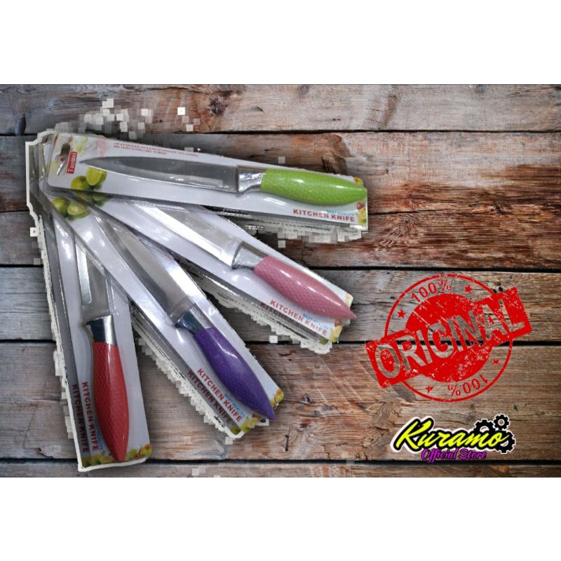 Pisau Dapur Impor TUOMEI Stylish Pisau Daging dan Sayuran Tajam Original
