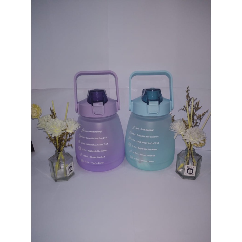 Botol Minum VIRAL GEMOY 1,3 Liter FREE STIKER 2D Gradiasi