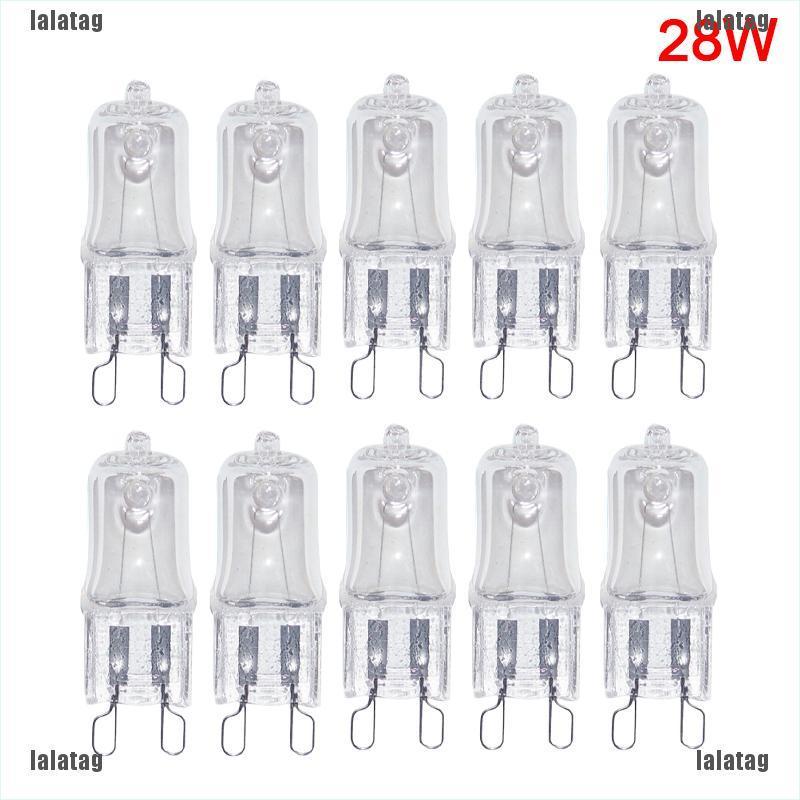 (Lala) 10pcs Lampu Oven G9 25w 28w 40w 60w