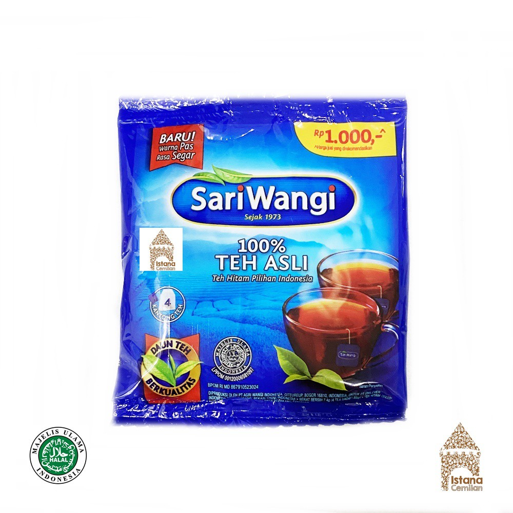 Sariwangi Teh Asli Celup SACHET (isi 4 pcs)