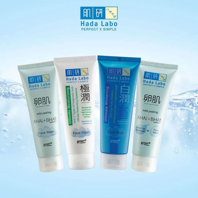 Hada Labo Gokujyun Moisturizing Face Wash Series 50gr